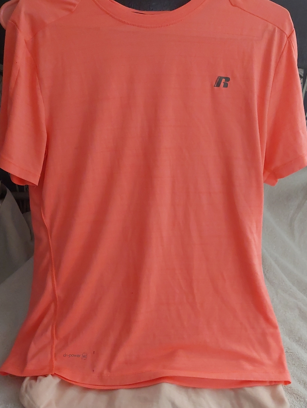 Russell Athletic Neon Coral Short Sleeve North Face Cotton Sleeveless Both L